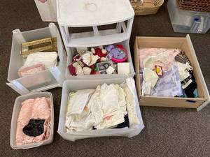 lot 74V image: Lot Lingerie, Nightwear & Textiles Mixed