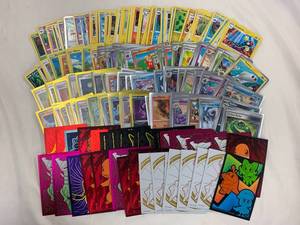 lot 22J image: Collection of 200 Pokemon&nbspTrading Cards with Rare Holographic and Sleeves