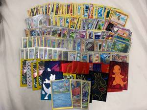 lot 26J image: Diverse Collection of 200 Pokmon Trading Cards Holographic & Rare Editions