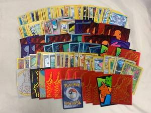 lot 30J image: Large Mixed Lot of 200 Pokmon Trading Cards with Sleeved Cards