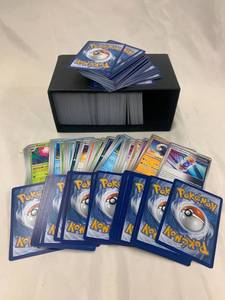 lot 32J image: Extensive 400 Pokemon&nbspTrading Card Collection with Storage Box
