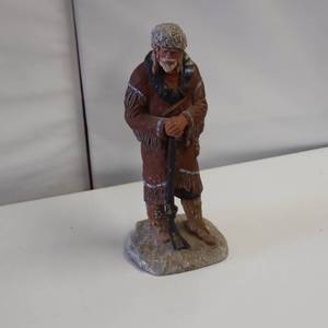 lot 61 image: Hand caved Voyageur