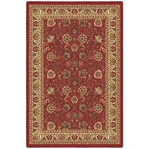 lot 37 image: Ottomanson Ottohome Collection Non-Slip Rubberback Oriental Design 3x5 Indoor Area Rug, 3 ft. 3 in. x 5 ft., Dark Red  Customer Returns See Pictures