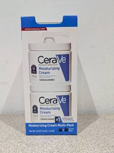 lot 32 image: NEW CERAVE MOISTURIZING CREAM MULTIPACK