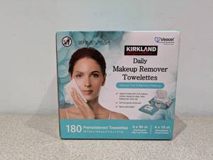 lot 36 image: BRAND NEW KIRKLAND SIGNATURES DAILY MAKE-UP REMOVER TOWELETTES