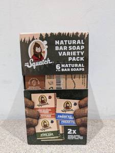 lot 49 image: BRAND NEW DR. SQUACH NATURAL BAR SOAP VARIETY PACK