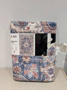 lot 104 image: NEW WYATT & ASH ALIYEH MACHINE WASHABLE AREA RUG