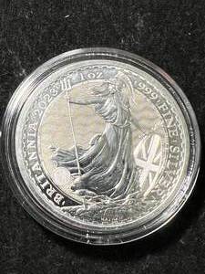 2023 BRITTANIA 1 TROY OZ .999 FINE SILVER IN AIRTITE