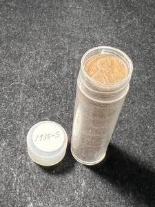 lot 08 image: ROLL OF 50 US 1935-S WHEAT CENTS