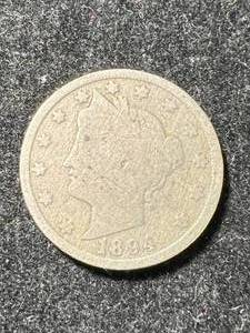 lot 17 image: 1894 US LIBERTY NICKEL