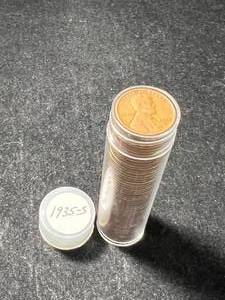 lot 33 image: ROLL OF 50 US 1935-S WHEAT CENTS
