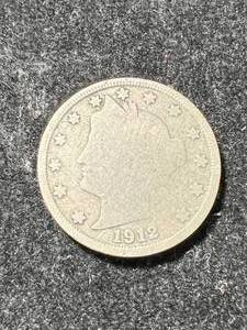 lot 73 image: 1912-S US LIBERTY NICKEL