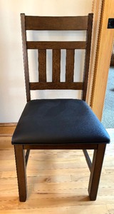 lot 69 image: Wooden Accent Chair