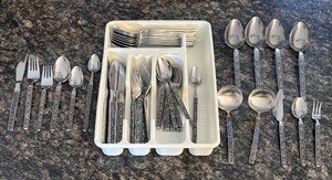 lot 73 image: Vintage Eldan Stainless Flatware