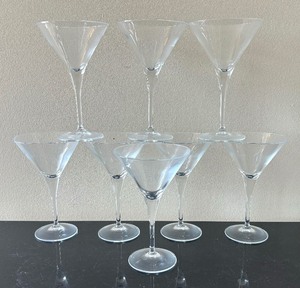 lot 111 image: Eight Martini Glasses