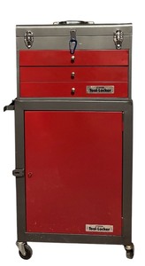 lot 92 image: Tool Locker Rolling Tool Chest  Tool Organizer