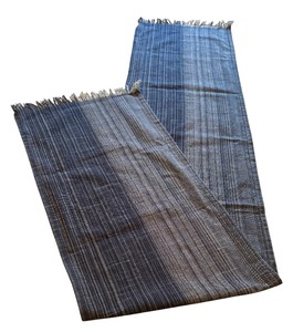 lot 89 image: Hues of Navy 72 Inch Table Runner
