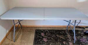 lot 155 image: Office Star Lightweight 6ft Folding Table