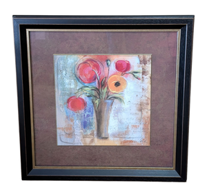 lot 154 image: Framed Love Poem I by Vassileva