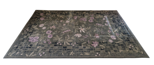 lot 156 image: Sage Floral Area Rug by Kent