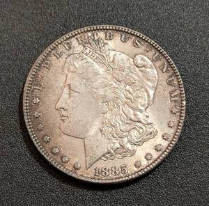 lot 192 image: 1885 Morgan Silver Dollar