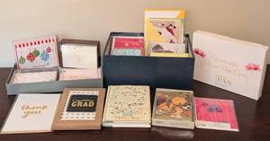lot 245 image: Assorted Greeting Cards and Book