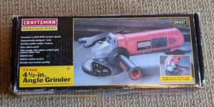 lot 278 image: Craftsman 4.5 Angle Grinder