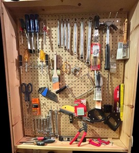 lot 215 image: Assorted Hand Tools including Wrenches, Screwdrivers sand More