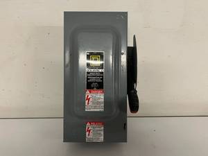 Square D Heavy Duty Enclosed Switch Interruptor