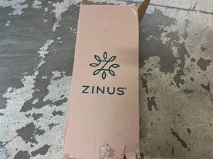 ZINUS 8" Cooling Essential Memory Foam Mattress, King, White