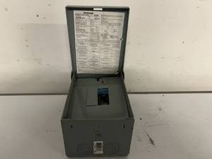 lot 016 image: Siemens Outdoor Load Center