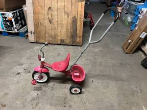 lot 125 image: Radio Flyer Tricycle Pedal or Push