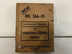 lot 100 image: Paper Towel Dispenser-Handifold or Selfold Towels
