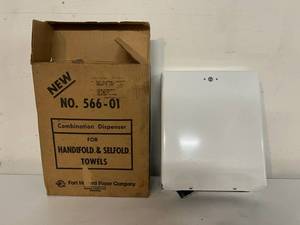 lot 101 image: Paper Towel Dispenser-Handifold or Selfold Towels