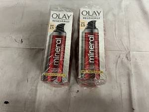 lot 240 image: 6 Bottles of Olay Regenerist Hydrating Moisturizer with Sunscreen