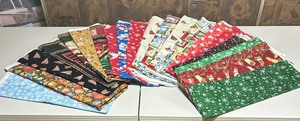 lot 27 image: Festive Fabric