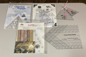 lot 28 image: Variety of Sewing Templates