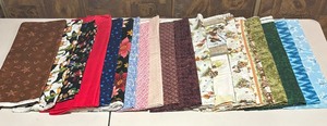 lot 30A image: Variety of Beautiful Fabric