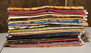lot 37 image: Selection of Beautiful Fabric