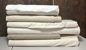 lot 39 image: Bolts of Homespun Solids, Dan River Quilted Woven, Flannel Solids, Osnaburg Perm Press and More