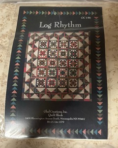lot 81 image: Log Rhythm Quilt Kit by Glad Creations
