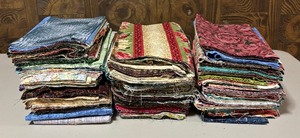 lot 90 image: Remarkable Fabric Remnants