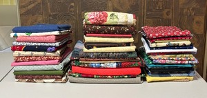lot 90A image: Variety of Beautiful Fabric