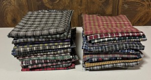 lot 94 image: Pretty Plaid Fabric