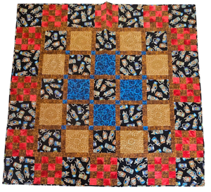 lot 59 image: Handcrafted Quilted Tablecloth