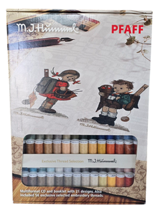 lot 74 image: Pfaff M.J. Hummel Needlepoint Thread CollectionBook
