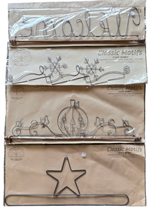 lot 114 image: Large Classic Motifs Craft Holders