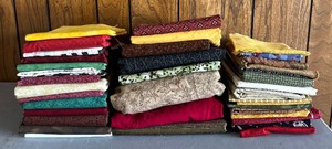 lot 144 image: Wide Array of Fabulous Fabric