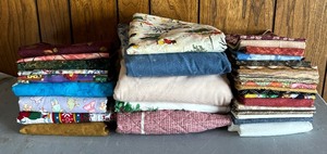 lot 145 image: Variety of Great Fabric