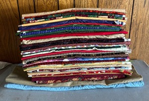 lot 146 image: Stack of Fabric